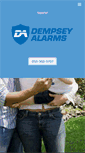 Mobile Screenshot of dempseyalarms.com